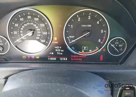 2014 BMW 328D xDrive from USA, damaged, VIN WBA3K5C57EKT33235